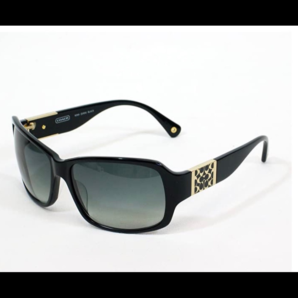Coach Black Nina Black Sunglasses Frames Logo